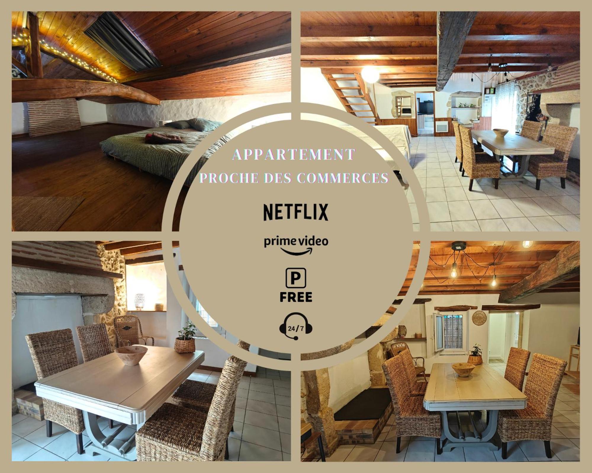 Logement Entier Style Chalet - 1 A 5 Pers - 랑공 외부 사진